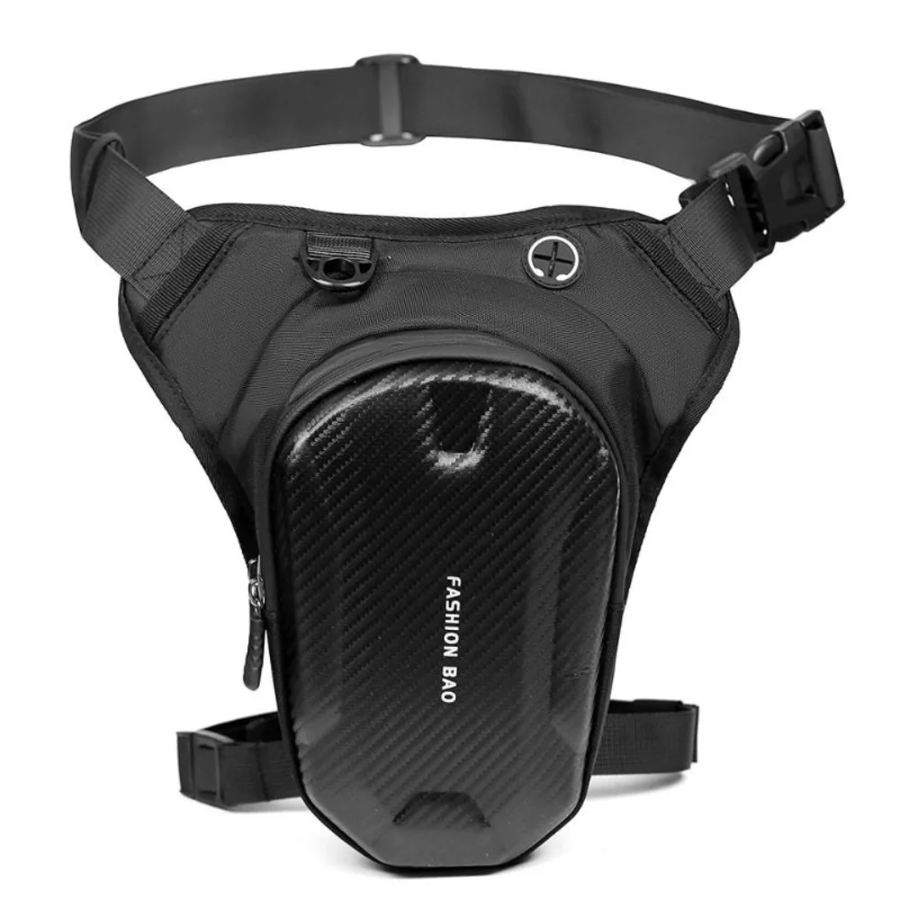 Waterproof Motorcycle Leg Bag Reflective Convertible Crossbody Bag Multifunctional Hard Shell Cycling Waist Pack Drop Thigh