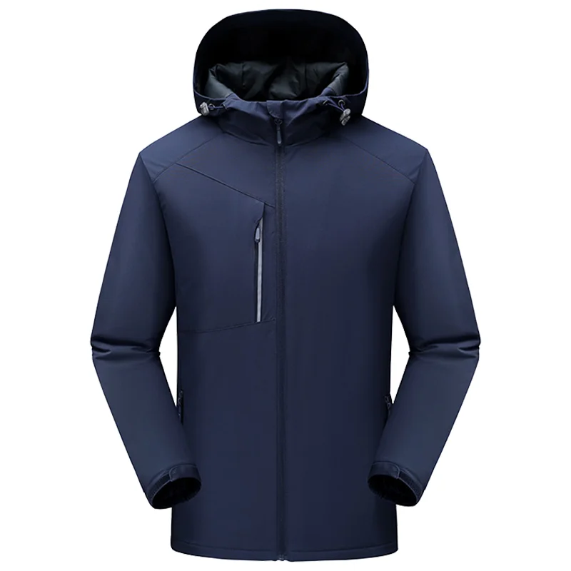 Unbranded Winterjacke Plüsch Unisex Schwarz/M 5