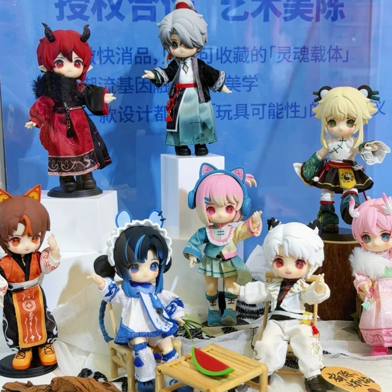 

In Stock Pre-Sale Nagi Yunxu Ji Series 1/12 Bjd Action Figure Kawaii Bjd Doll Mystery Box Birthday Gifts Surprise Toys Gift