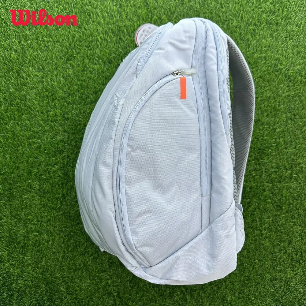 Wilson 2024 Shift Super Tour Tennis Backpack High-level Racquet Bag 2 Pcs Racket Backpack With Pocket Gray NWT WR8030001001