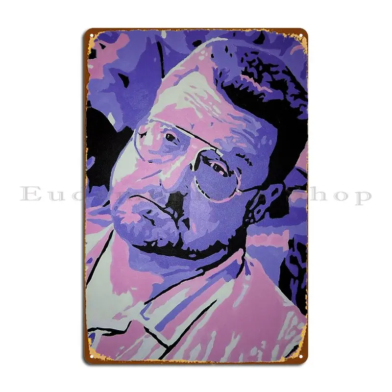 Walter Sobchak Metal Plaque Poster Decoration Bar Bar Cinema Create The Big Lebowski Tin Sign Poster