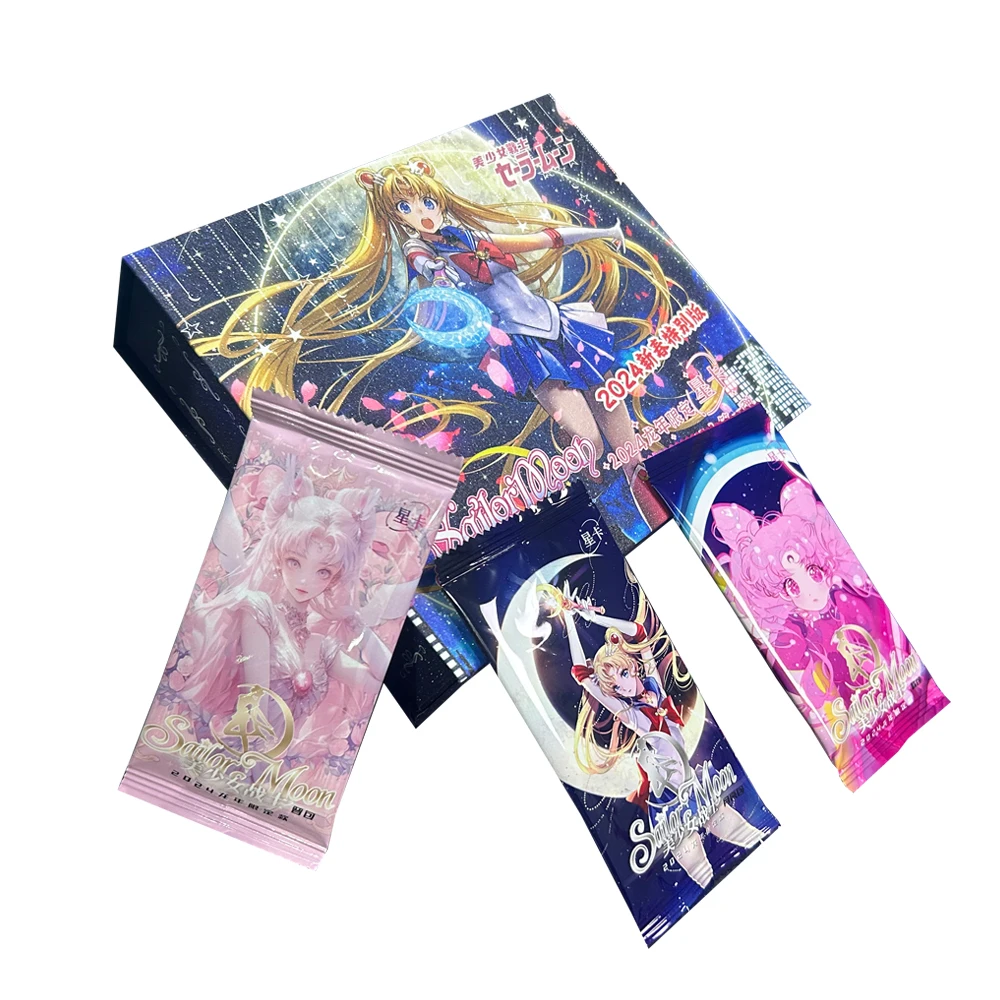 Sailor Moon Card 31th Anniversary Eternal Crystal Series Tcg Anime Girl Party Swimsuit Bikini Doujin Feast Booster Box Toy Gift