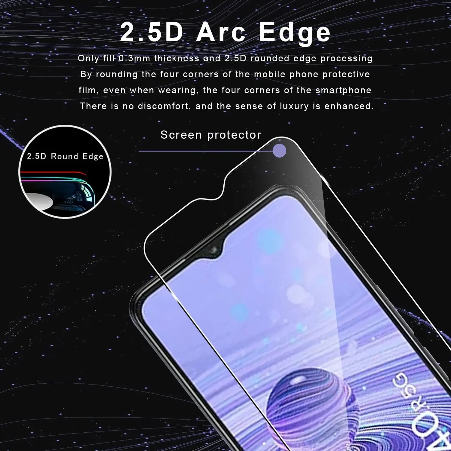 Premium Tempered Glass For Xiaomi Redmi Note 13 4G 5G Tempered Glass For Redmi Note 13 12 11 10 9 Pro Screen Protector