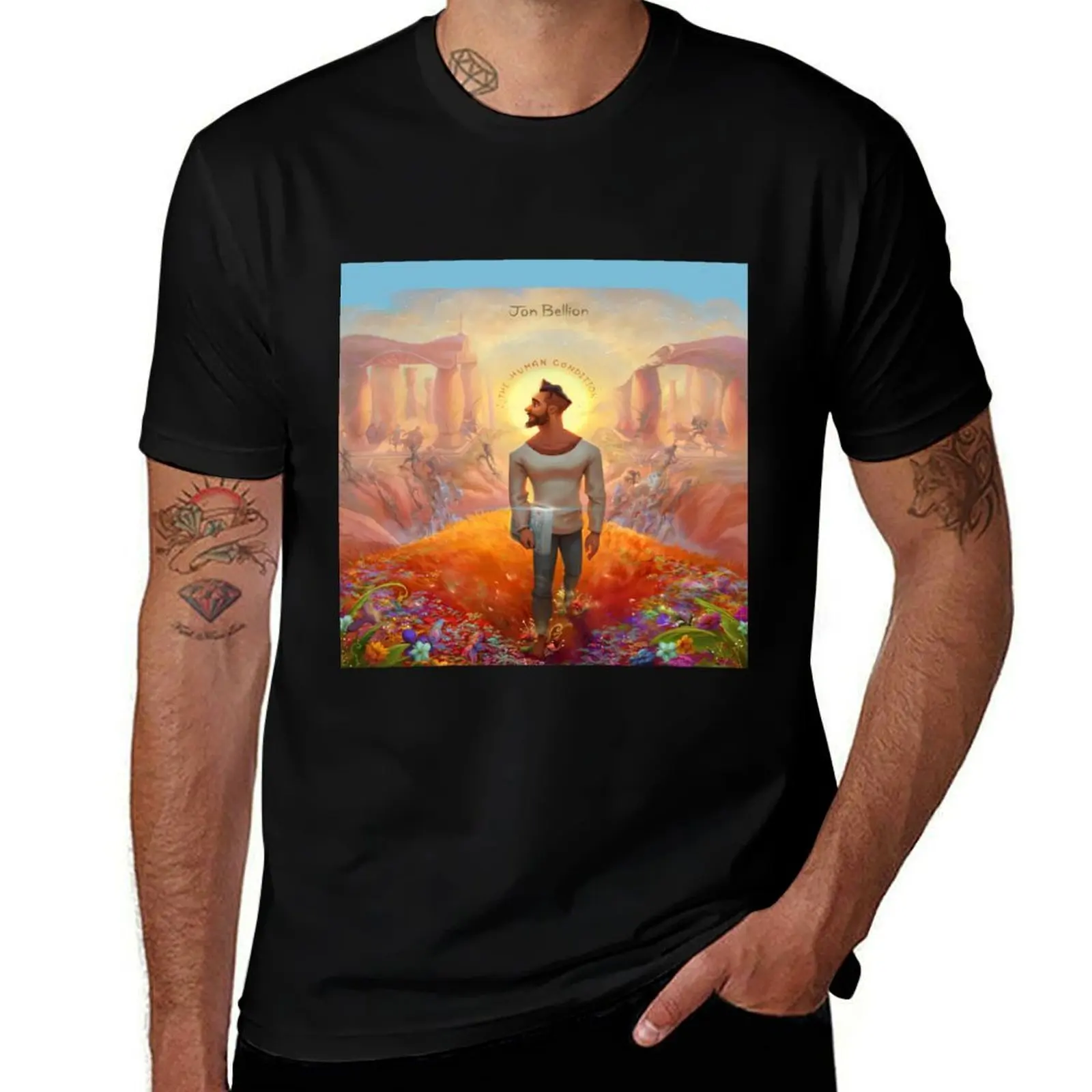 

Jon cover untitle 2 T-Shirt T-shirts oversize cotton man t-shirts Anime t-shirt mens shirts graphic tee
