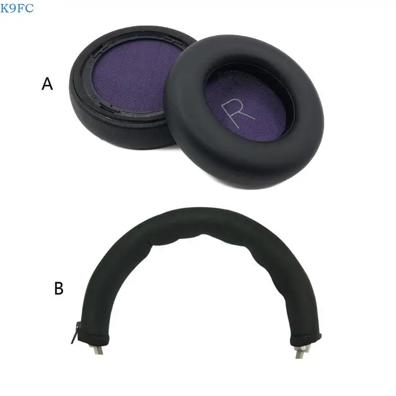K9FC Foam Ear Pads,Earpads Headband For BackBeat 1 Headset Headphone Earpad Earcushions Memory Foam Earphone Cover