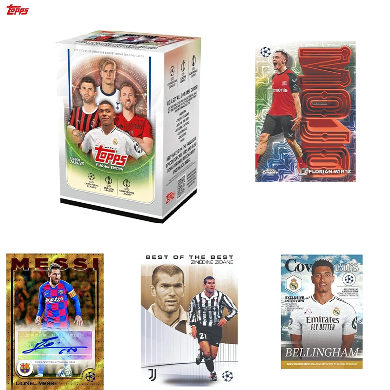 

Topps UEFA 2024/25 Club Competitions Value 1 Box 7 Packs Star Collection Card