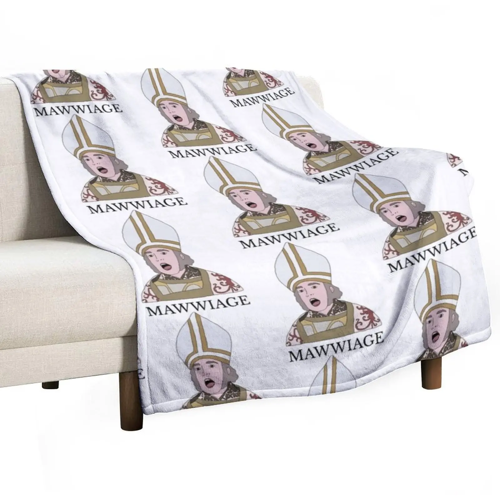 Officiant Princess Bride with text Throw Blanket Decorative Beds Plaid Comforter Blankets