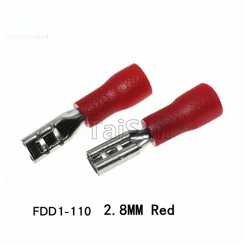 5 قطعة 2.8/4.8/6.3 مللي متر معزول المجرف محطات الإناث FDD1-110 187 250 FDD2 محطات تجعيد محطات العقص الإناث