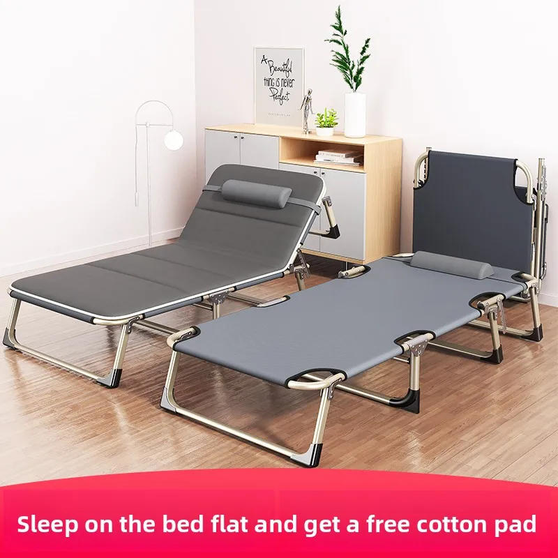 Stackable Nap Bed Home Portable Multipurpose Camp Bed Office Lounger Folding Bed  Folding Bed Furniture Bed Modern Portable