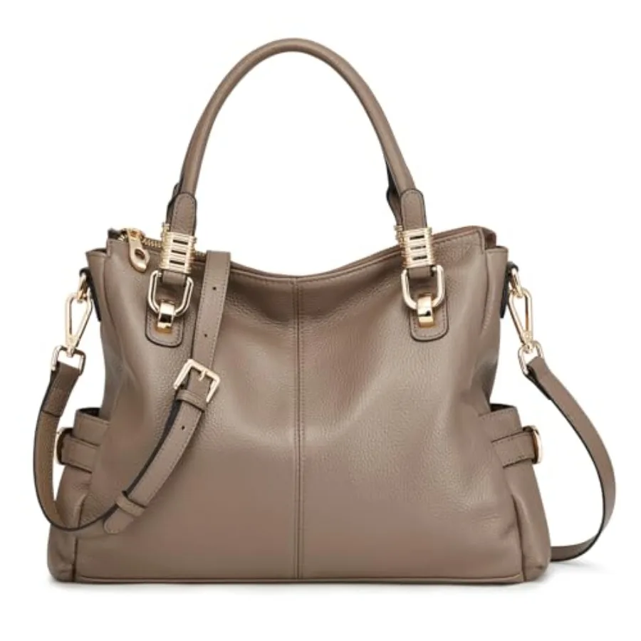 

Kattee Soft Women Genuine Leather Purses and Handbags Satchel Tote Shoulder Bag