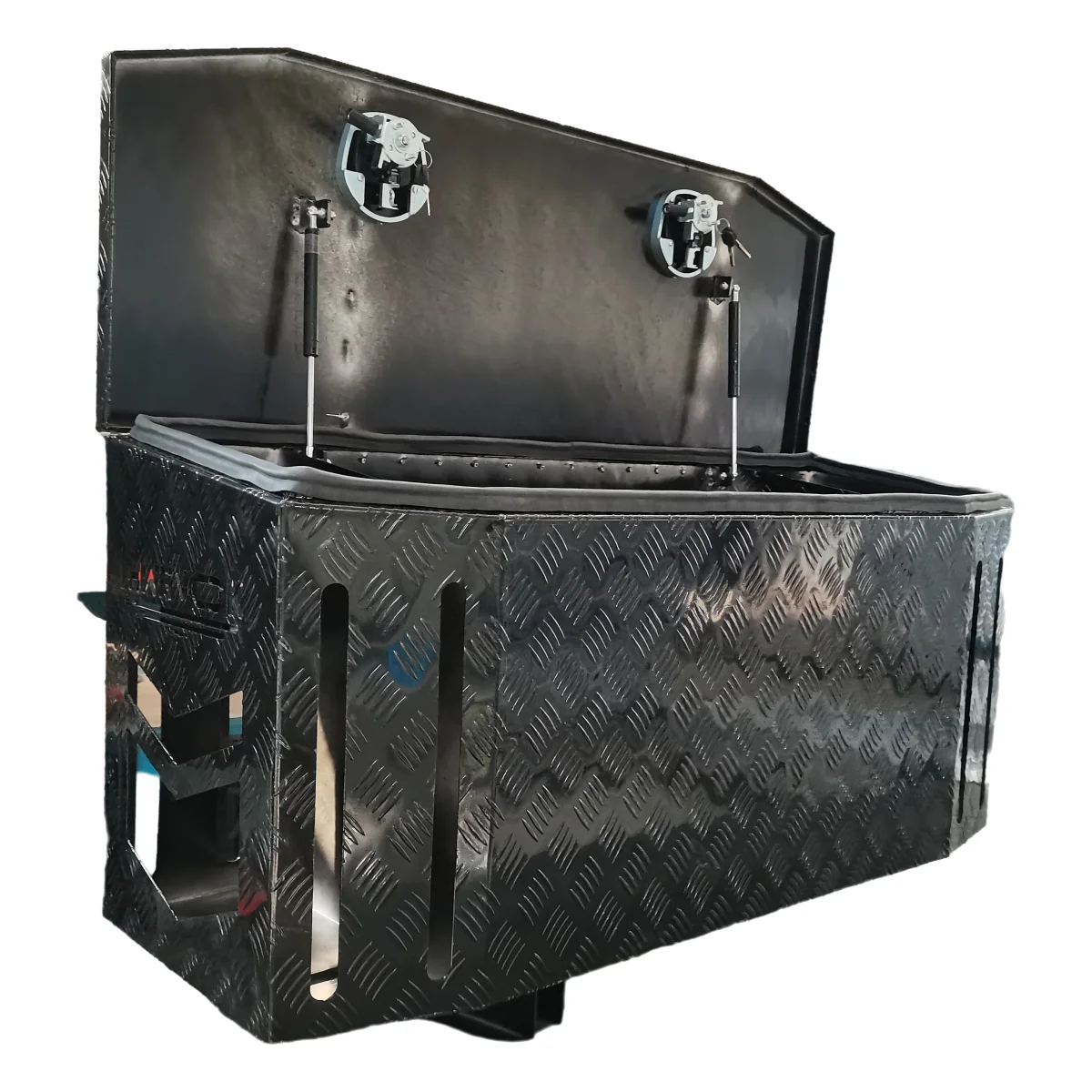 

Customized Hardware Storage Box Box Aluminium Metal Empty Tool case Tool Suitcase