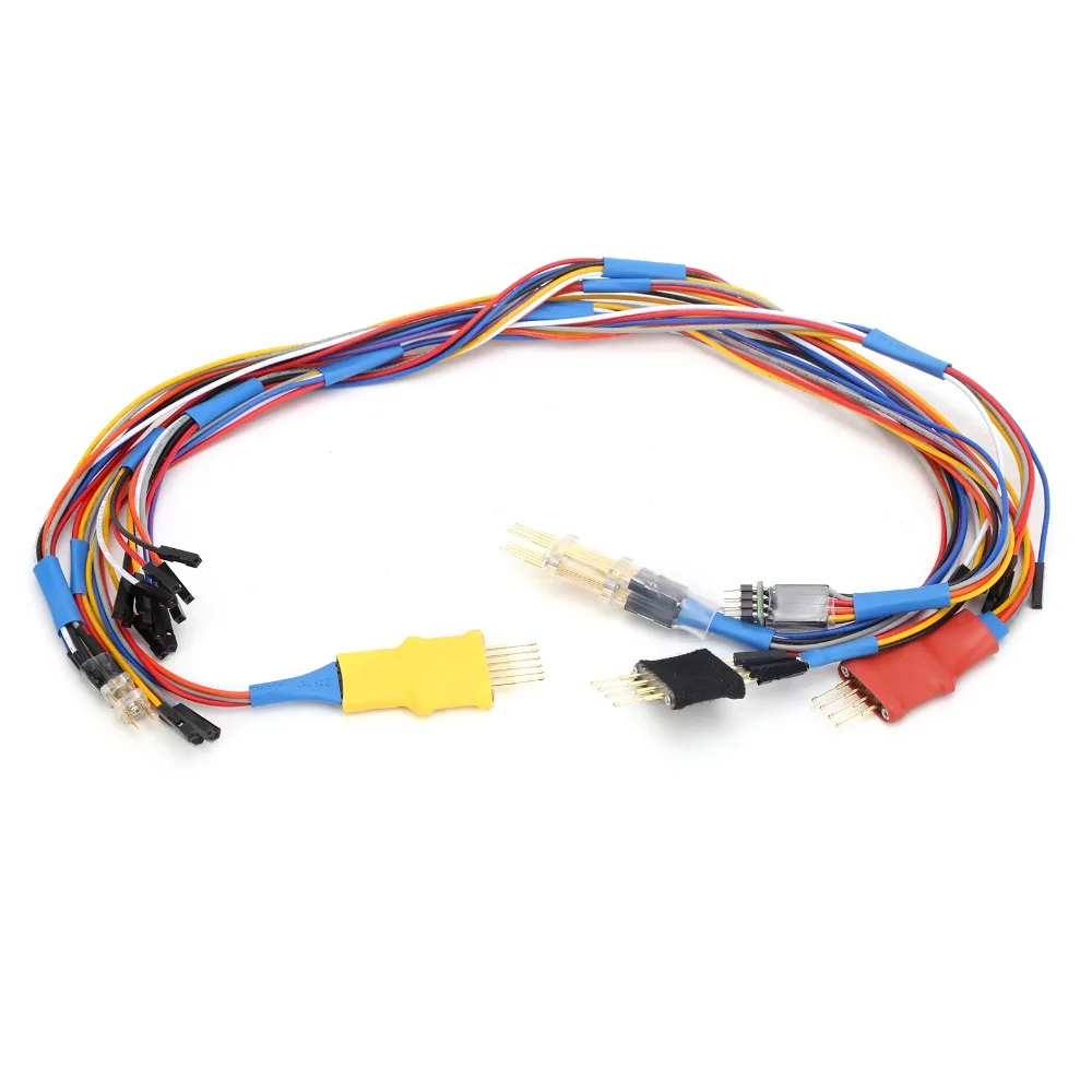 5PCS Durable ABS + Copper ECU Probe Adapter Multi-Color Solder-Free Car Diagnostic Tool Chip Probe Adapter ECU Programming