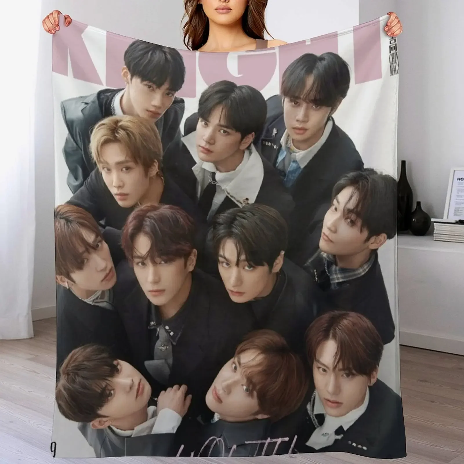 

New the boyz Throw Blanket Warm Cozy Throw Blanket for Living Room Couch