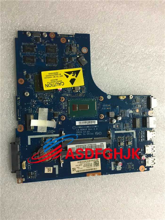 

Original FOR Lenovo B50-70 mainboard WITH SR24B CPU LA-B091P ZIWB2/ZIWB3 All Tests OK