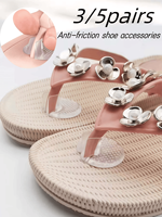 10 pairs Soft flip Flop Gel Cushions Pad Toe Protectors for Thong Sandal lnserts Guards insoles Shoes Grip Pads Metatarsal Pad