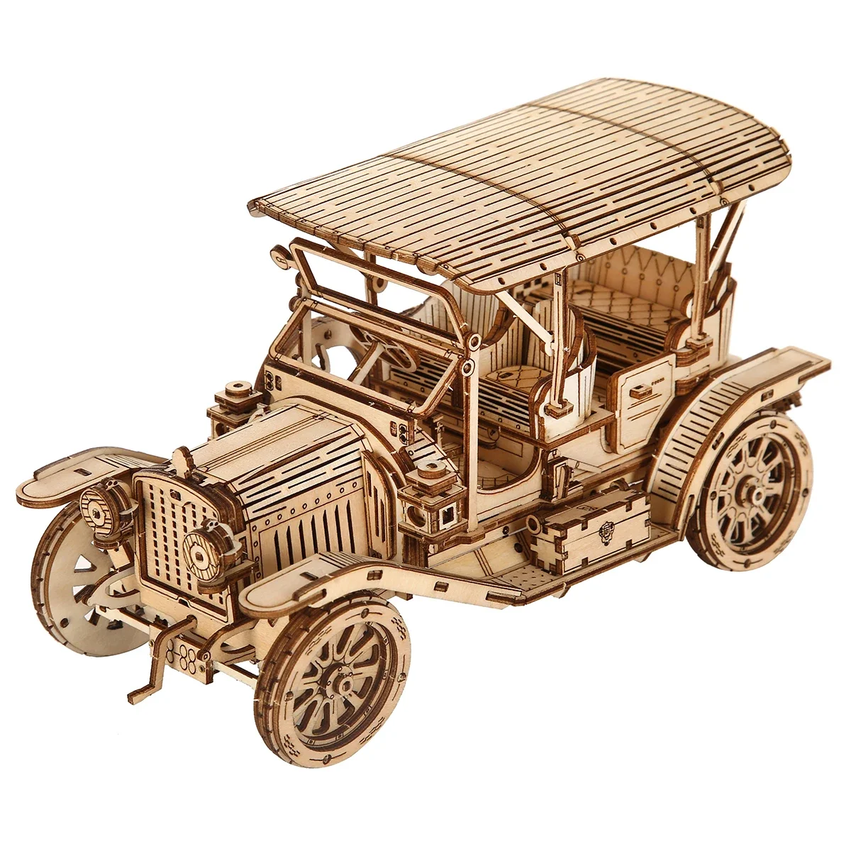 3D Car Wooden Puzzle, Scale Model,DIY Model Kit, Handcraft Gift,Home Decoration,Mechanical Model Kit, Building Toy