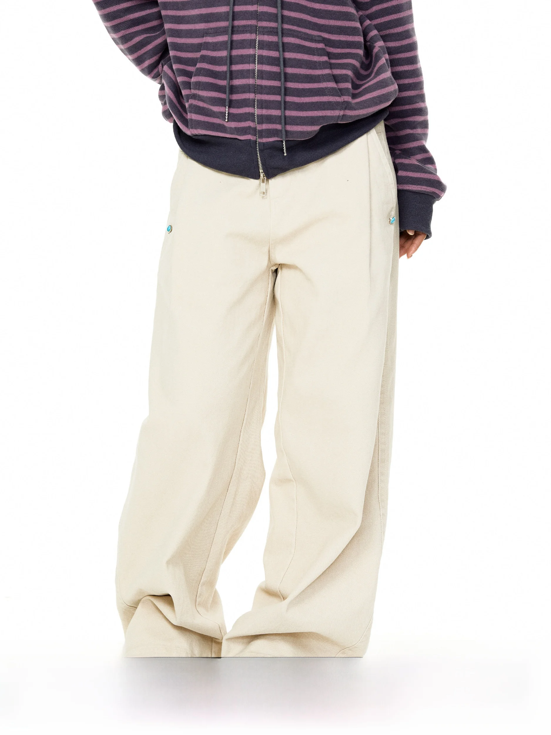 

Брюки Blackbb с высокой талией и широкими штанинами, повседневные, в рабочем стиле, женские, весенние, новые, свободные, струящиеся, стройнящие, в пол, универсальные