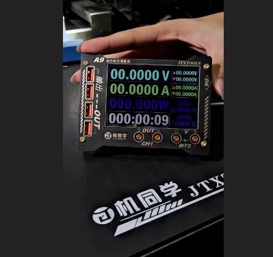 JTX A9 Curve Waveform Precision Measuring Meter 0-36V Four Display Mode Real Time Monitoring Voltage and Current Detector Tool