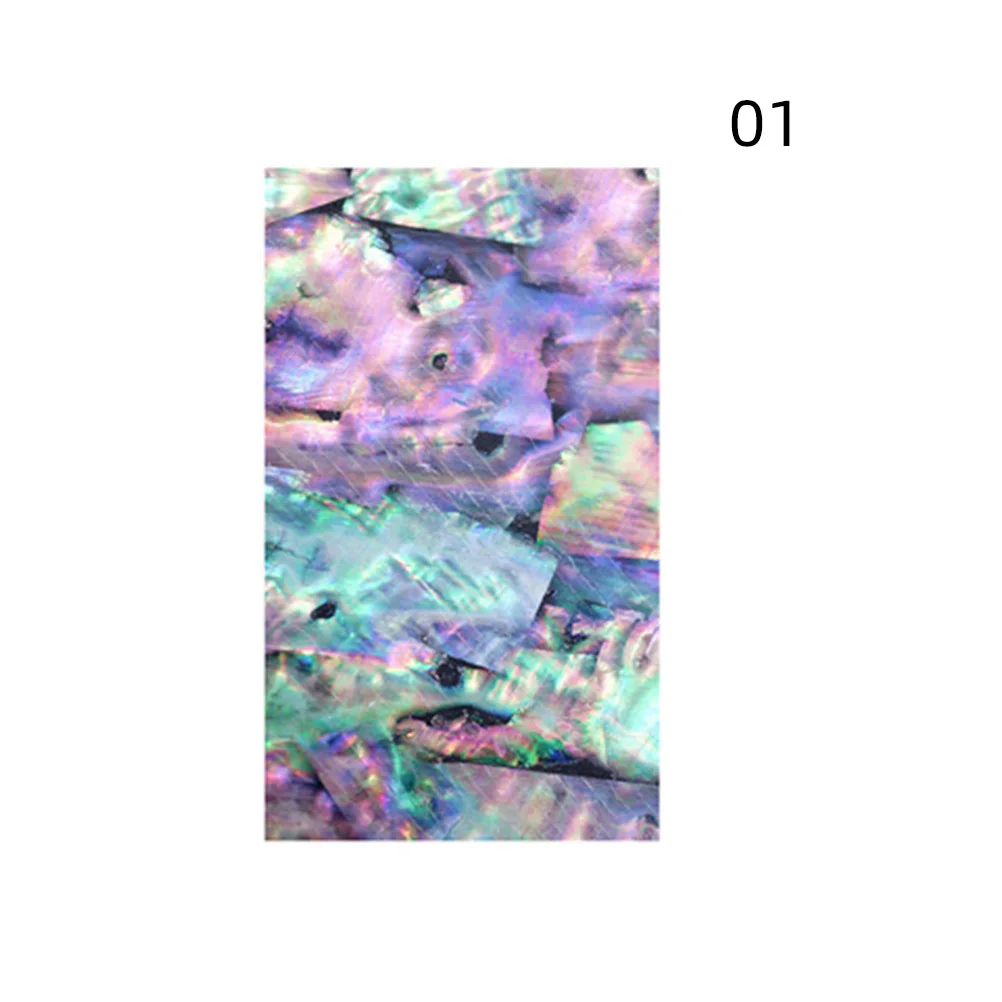 

3Pcs Shell Nail Stickers DIY Nail Art Manicure Decals Fashion Design Holiday Event Christmas Party Nails Shell Paper Stickers