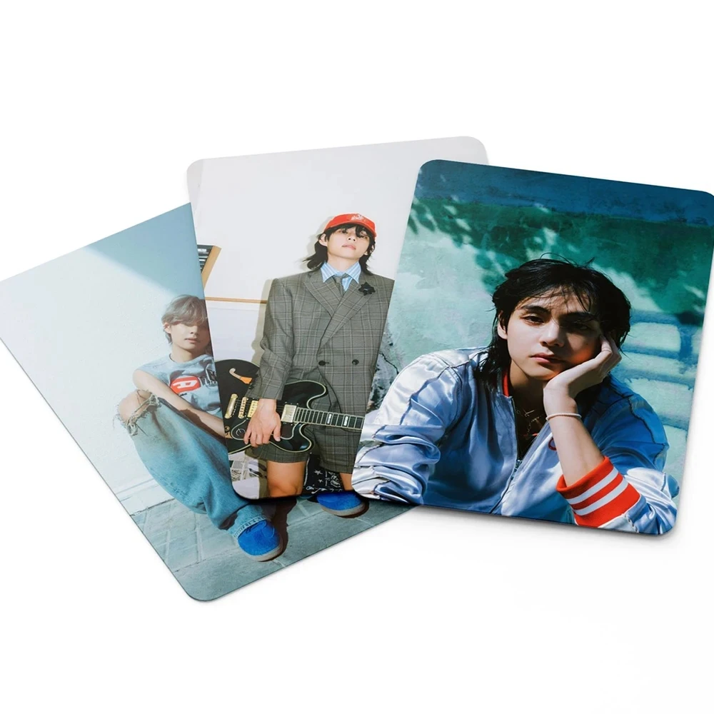 55pcs/set Kpop New Album Lomo Cards High Quality HD Double Side Print Photo Cards