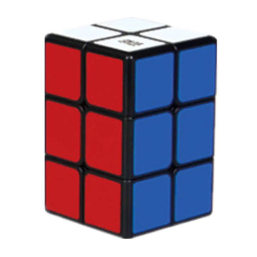 QiYi 2x2x3 Magic Cubes White Black Stickerless Professional Speed Puzzle Cubo Magico Educational Funny Toys For Children