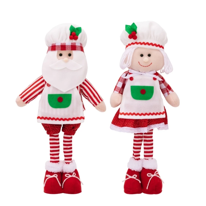 2024 New Yuletide Gnomes Decoration Plush Christmas Ornament Scalable Plush Decors