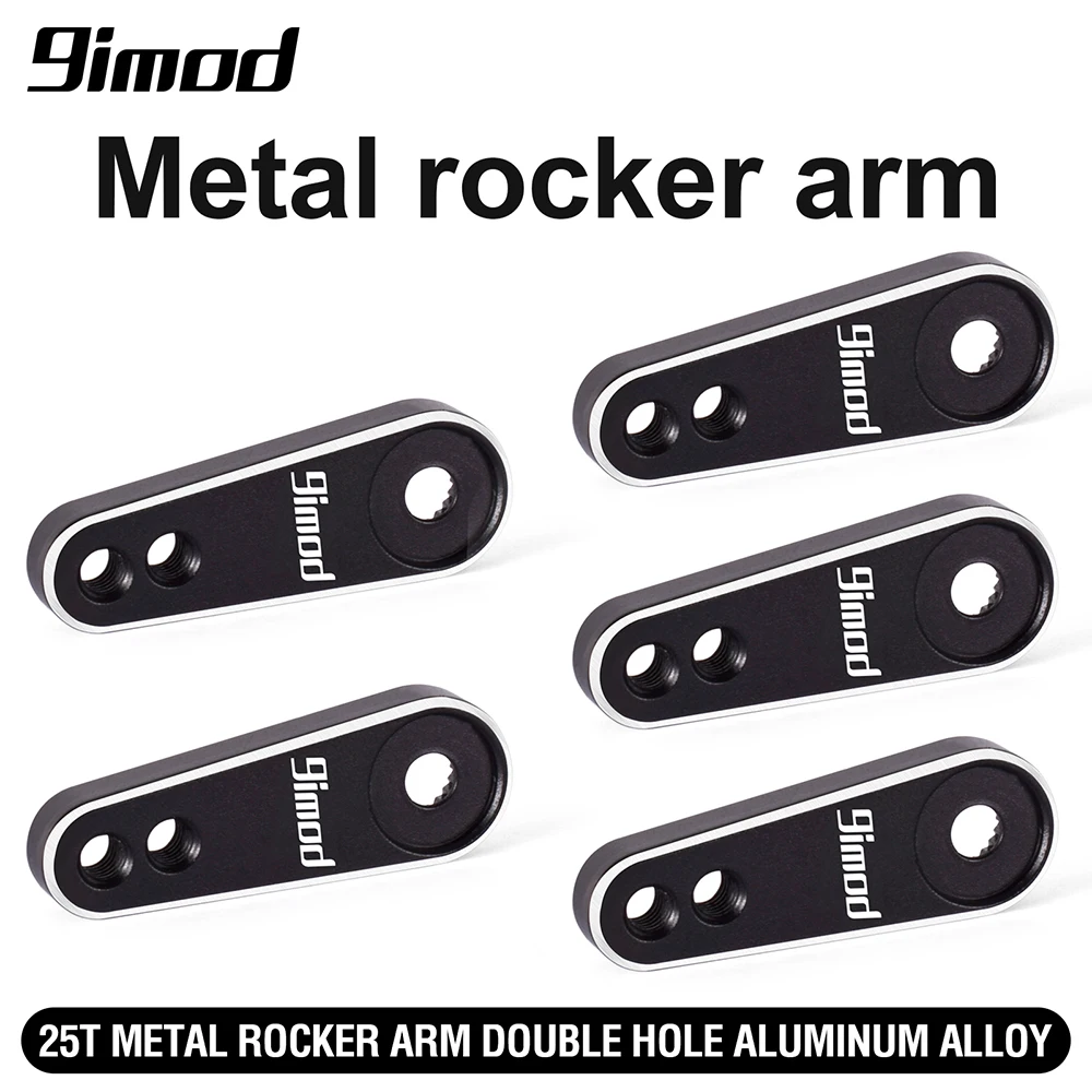9imod 25T Servo Horn 28mm Metal Steering Arm Server Rocker for 1/8 1/10 RC Car