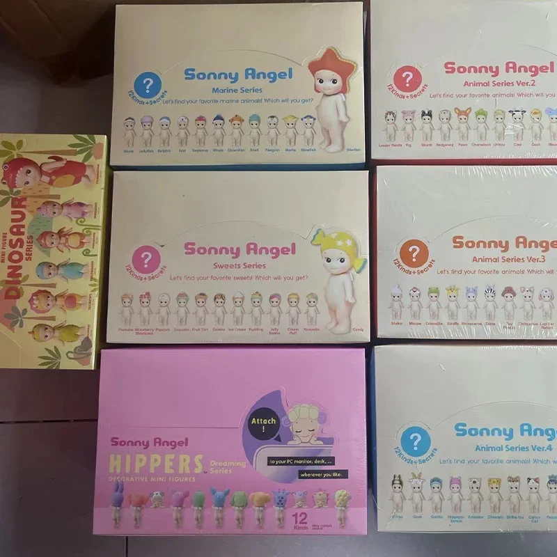 سوني أنجل ديناصور سلسلة طبعة محدودة لطيف تحصيل تمثال زخرفة للأطفال والكبار فكرة هدية عيد ميلاد مثالية