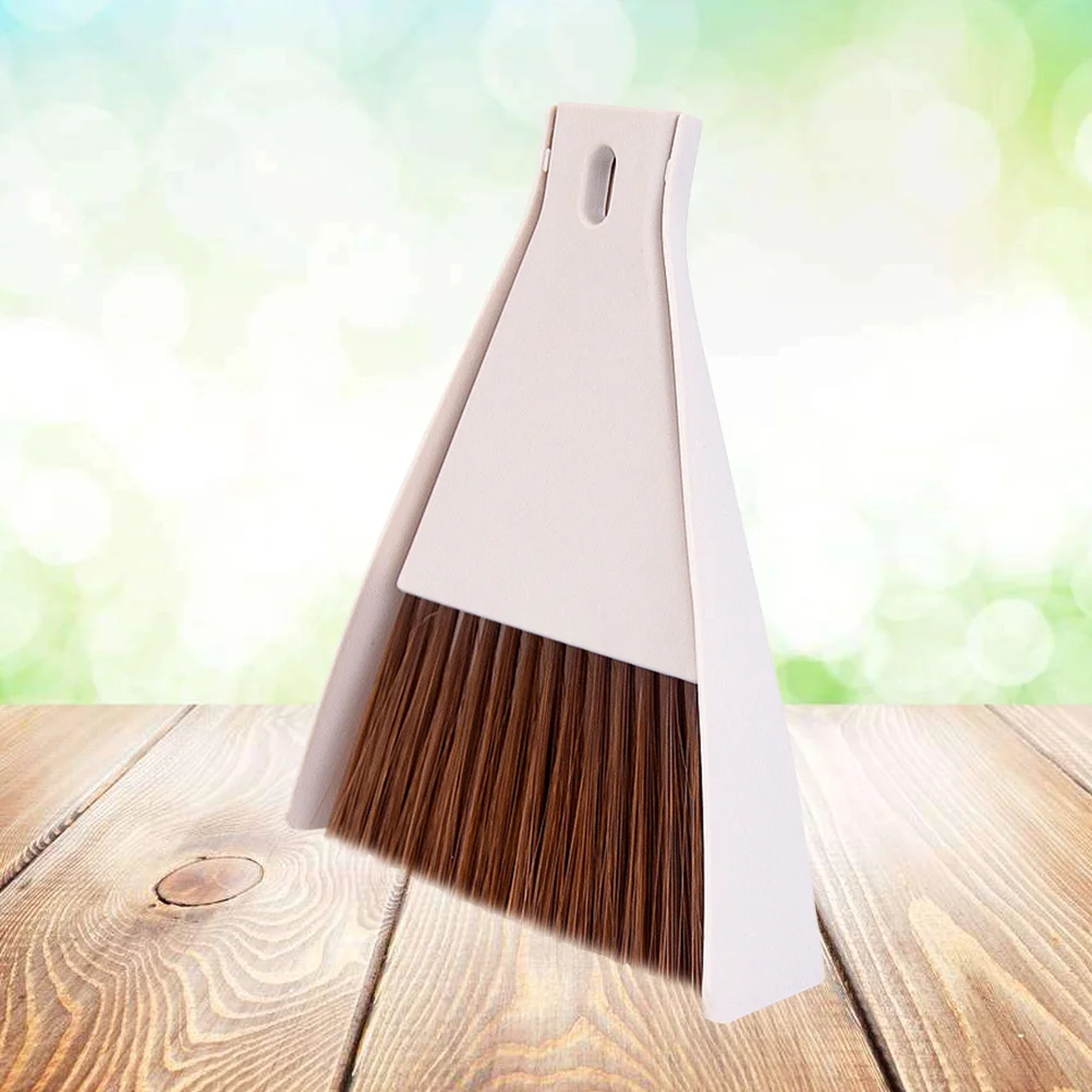 Mini Desktop Broom and Dustpan Set Household Dust Pan and Brush Cleaning Tool mini dustpan and brush Desk Broom Set