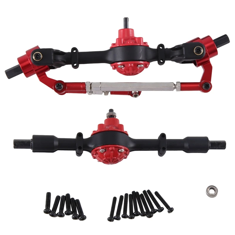 Suitable For 1/16 C14 C24 B14 B24 B16 B36 RC Car Metal Upgrade Front And Rear Axle Assembly Parts 2