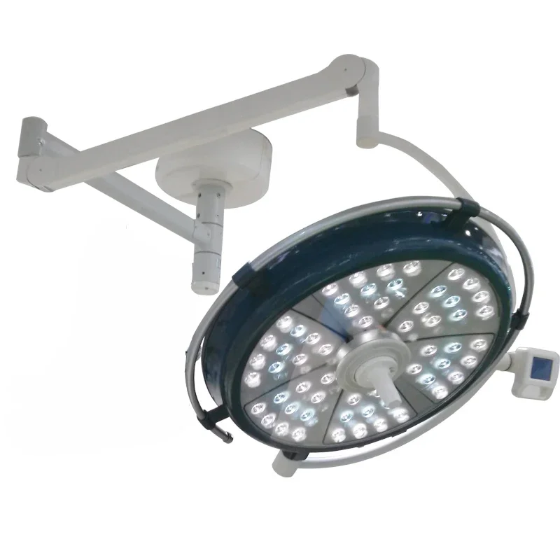 MT MEDICAL Hospital Surgical Equipment Double Arms Shawdowless  Ceiling Light op Lamp LED with Aluminum Shell