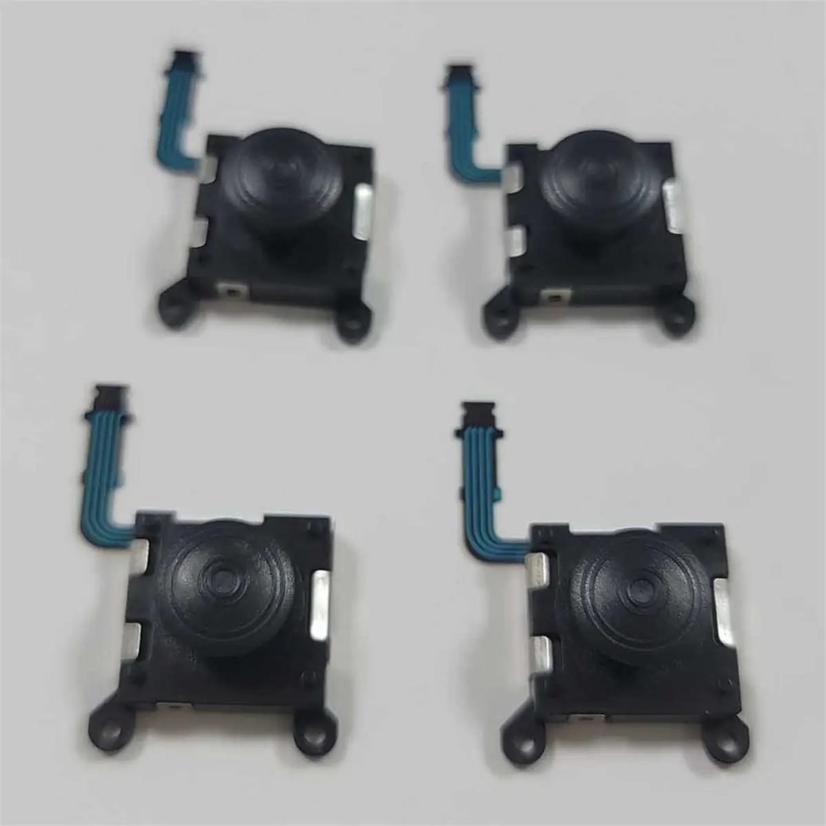 A86G NEW 10pcs K-Silver 3D Analog Grip Joystick for PSV2000 for 2000 Rocker Thumb Stick Game Controller New Replacement