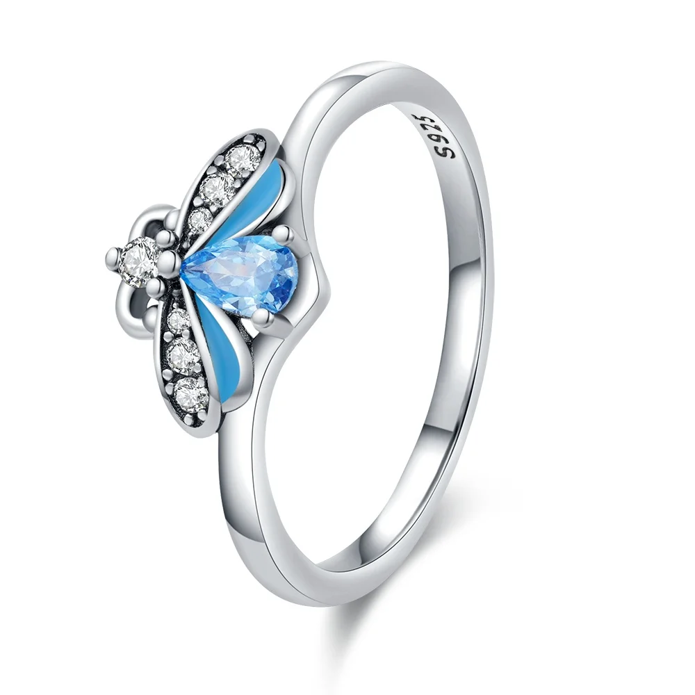 Women's Classic Heart Ring in S925 Sterling Silver, Romantic Gift