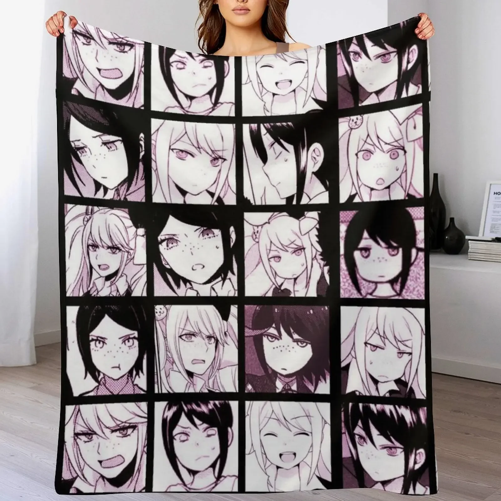 Mukuro Manga Collection (Colored) Throw Blanket Bed covers Decorative Sofa Blankets