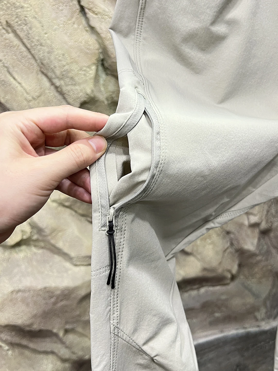 Busin Series 4D Tailoring Thin Qui Dry Casual Pants Men's Kneecap Pouch Design Straight Leg Pants Summer Youth Faion