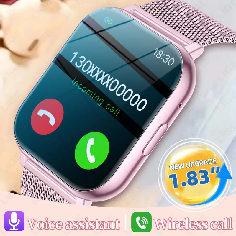 

New Smart Watch For Men Women Gift Sports Fitness Watch Bluetooth Call Heart Rate Monitor Smartwatch Sports Tracking Wristwatch