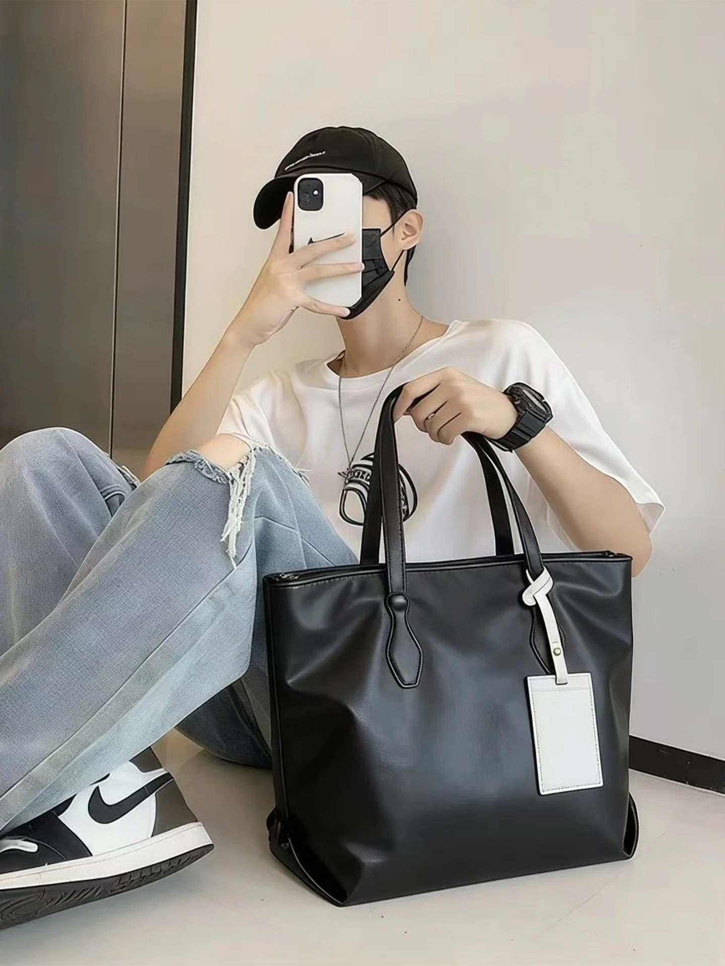 slenest-large-capaci-commuter-travel-tote-bag-single-oulder-crossbody-bag-for-men-and-women-casual-faion-handbag