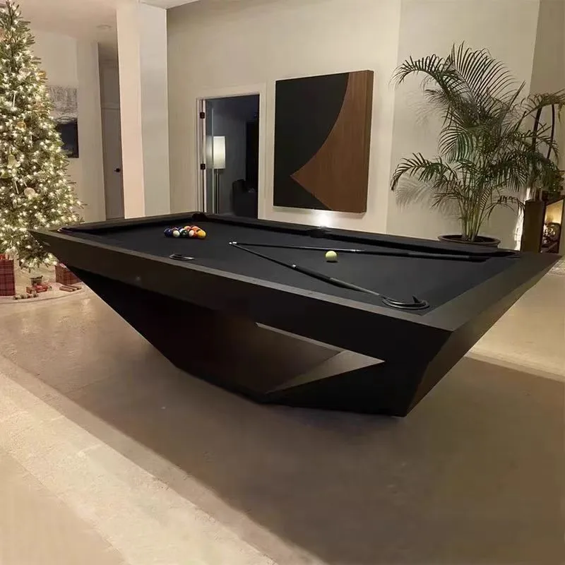 Indoor Commercial Billiards American Billiard Room Billiard Table Standard Solid Wood Case Table