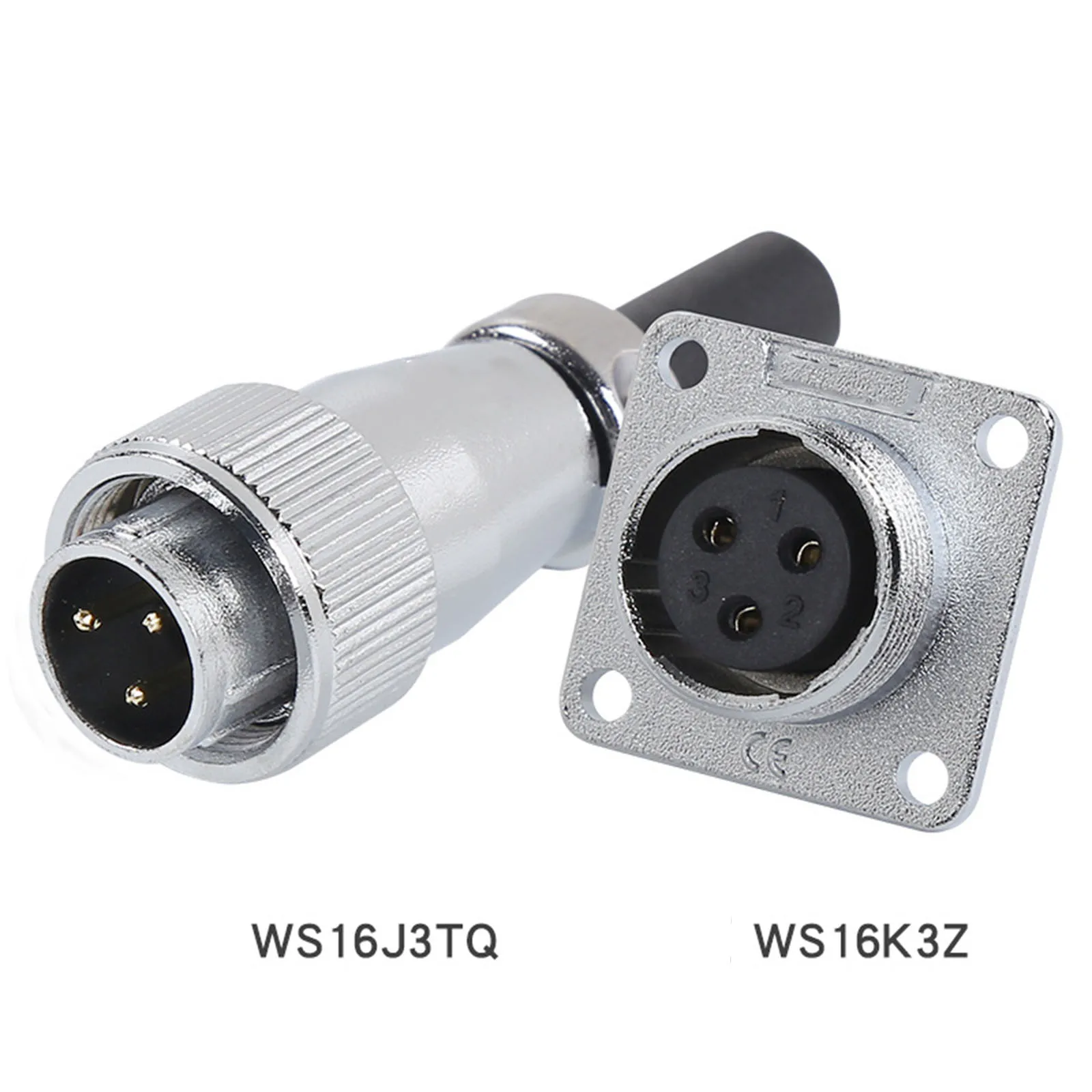 WS16 Plug+socket For Navigation And Instruments Plug/Socket Screw Locking 2/3/4/5/7/9/10 Pin 500 Times For Computers