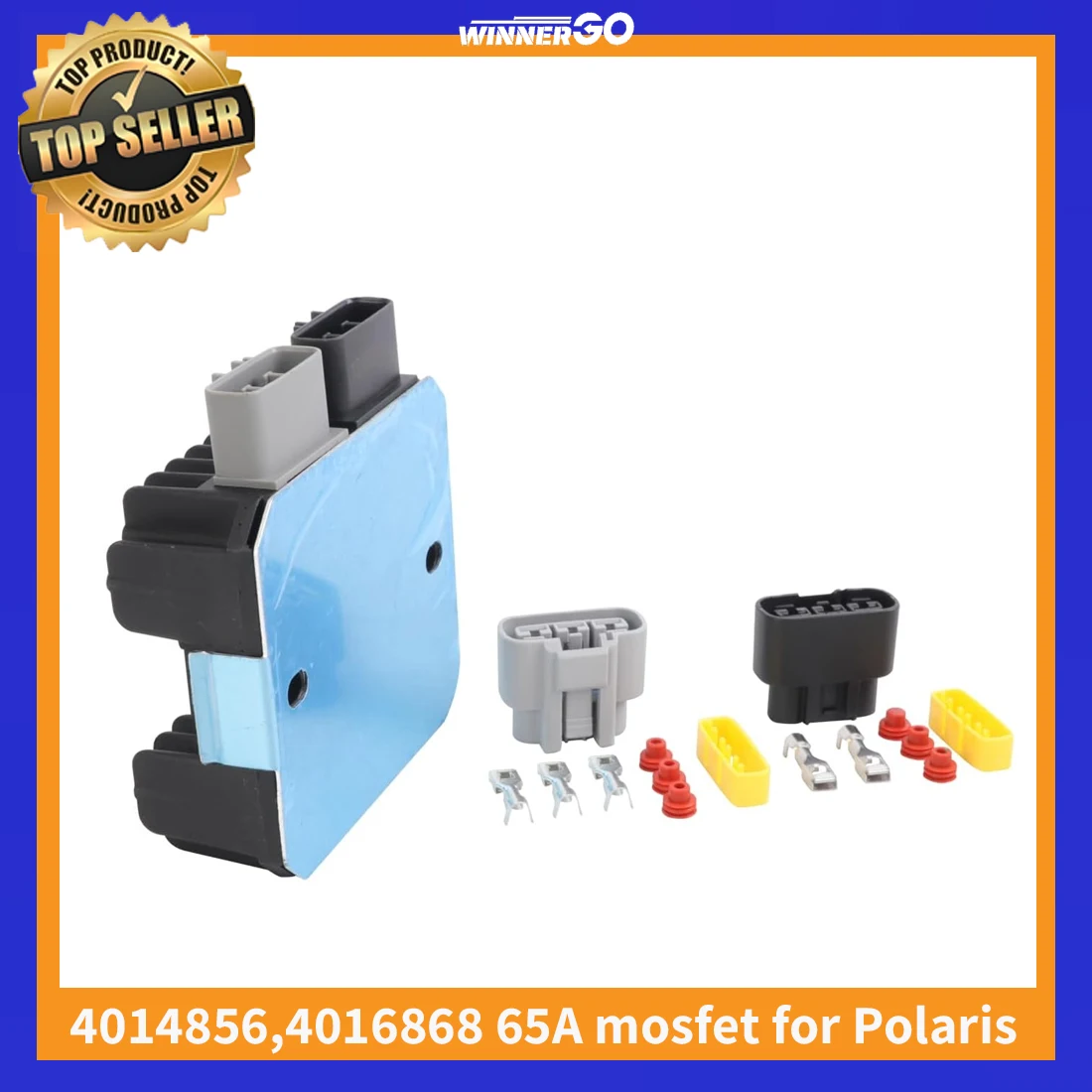 65A Heavy Duty MOSFET Voltage Regulator Rectifier Replacement for Polaris Sportsman/Scrambler 850 1000 | ACE 500 900 2017-2024