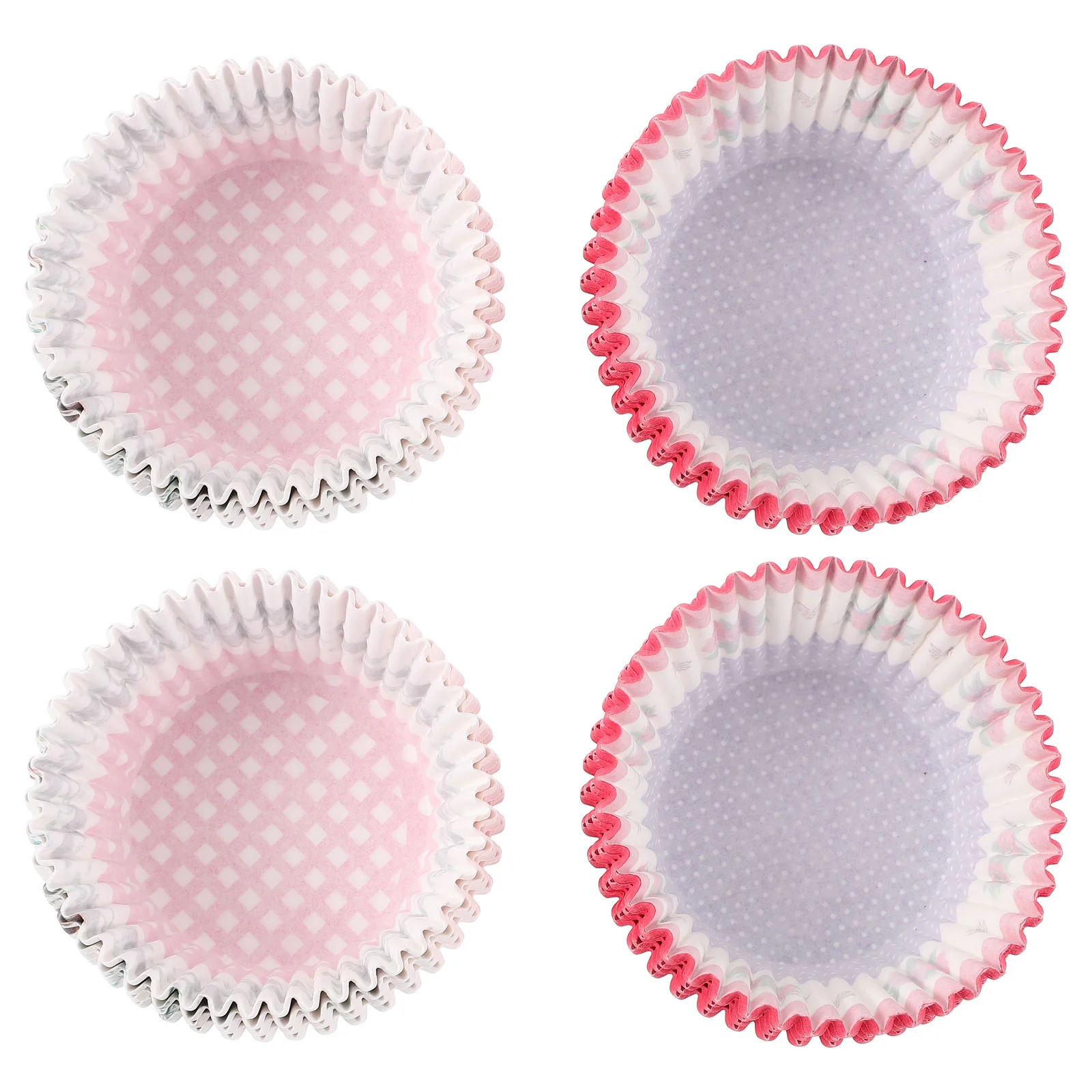 400 Pcs Oven-specific Paper Cups Cupcake Papers Muffin Liners Holders Lining Case Large For Baking Muffins