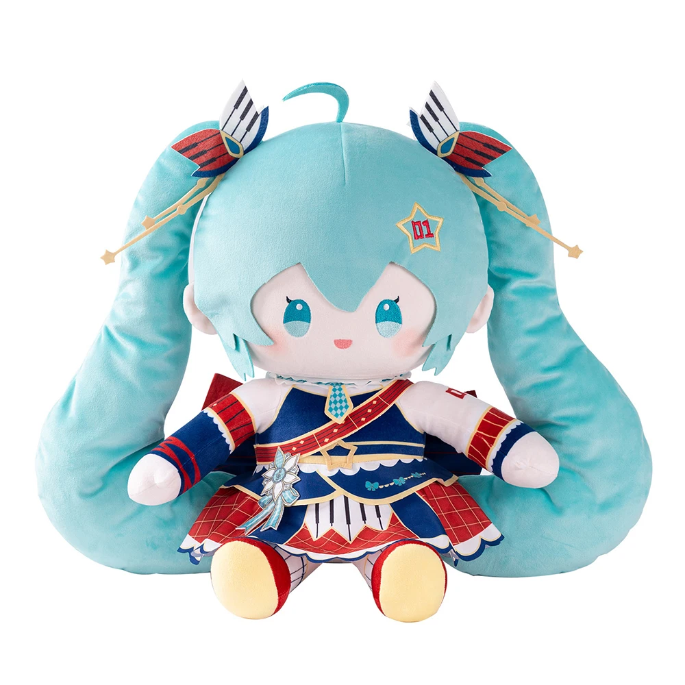 In Stock Original Hatsune Miku Starry Voice Plush Doll 40CM Kawaii Action Figure PVC Model Collectible Toys Birthday Gift