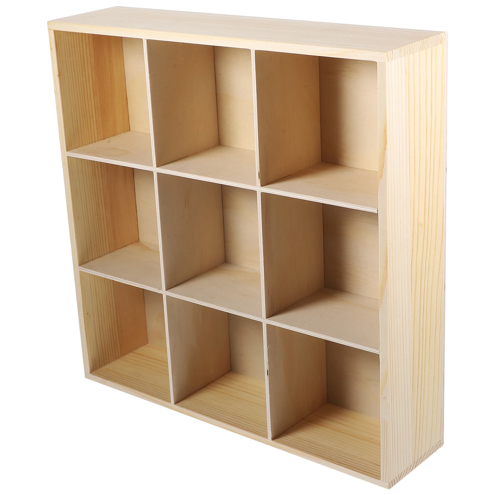 

Wooden Storage Box Multi Compartments Jewelry ganizer Earring Holder Desktop Decorative Boxes for Women Wood Box Small