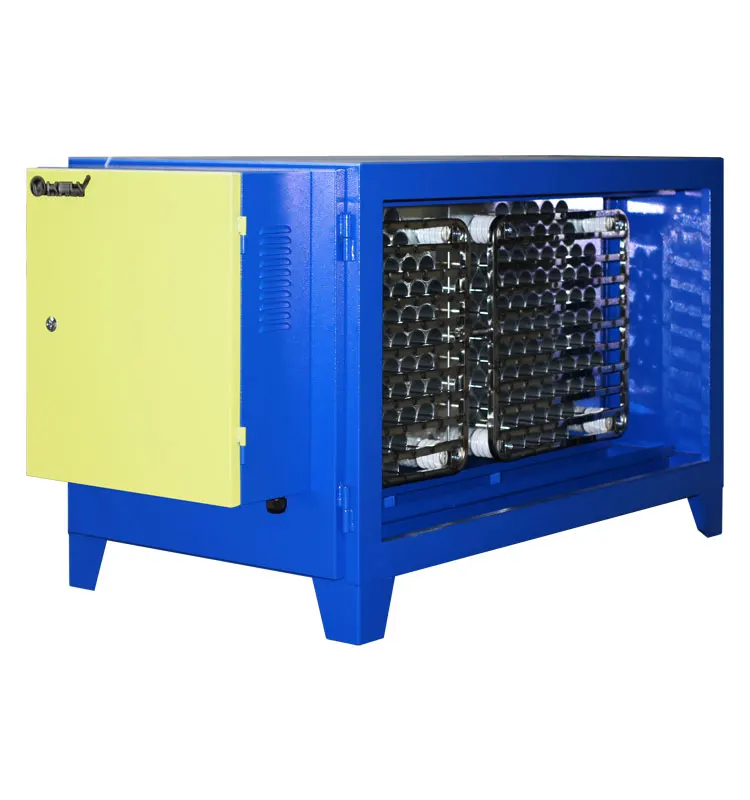 Commercial Kitchen Electrostatic Precipitator Air Filter ESP Smoke Filter Oil Smoke Purifier Air Clean Equipment
