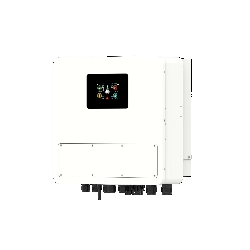 IP65 48V 6KW Single Phase Low Voltage Hybrid Solar Inverter 6000W 6KVA Pure Sine Wave On/Off Grid Solar Inverter with Dual MPPT