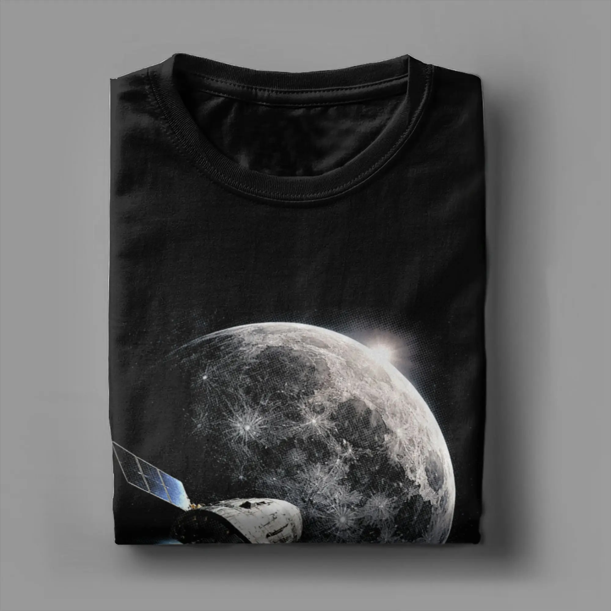 Artemis 2026 Rocket Launch Mission to The Moon Artemis 2 T Shirt Men 100% Cotton T-Shirt Tees Short Sleeve Tops Plus Size