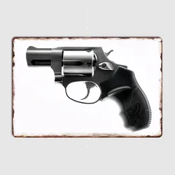 Air Gun Handgun Pistol Revolver and Target Metal Valines Pistols Sign Poster Living Room Living Custom Tin Vintage Home Decor