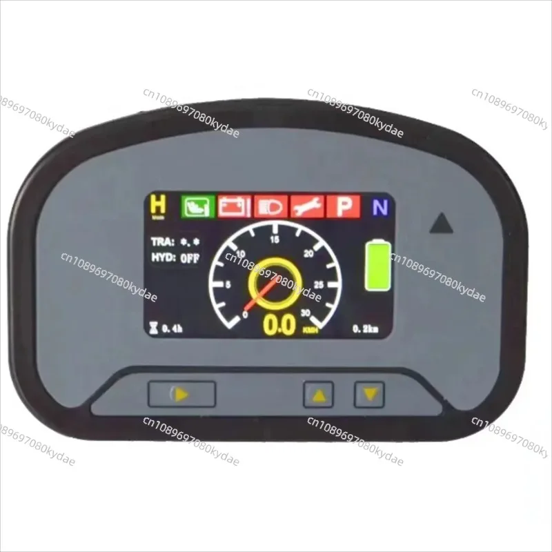 24V 48V Digital Dashboard LCD Instrument Cluster Replacement For Forklift Golf Cart Electric Vehicle Indicator