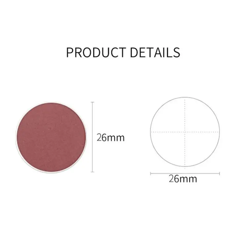 Long Lasting Eye Shadow Mixable Fine Powder Rich Color Delicate And Light Makeup Goes On Naturally Multi-color Eyeshadow 26mm