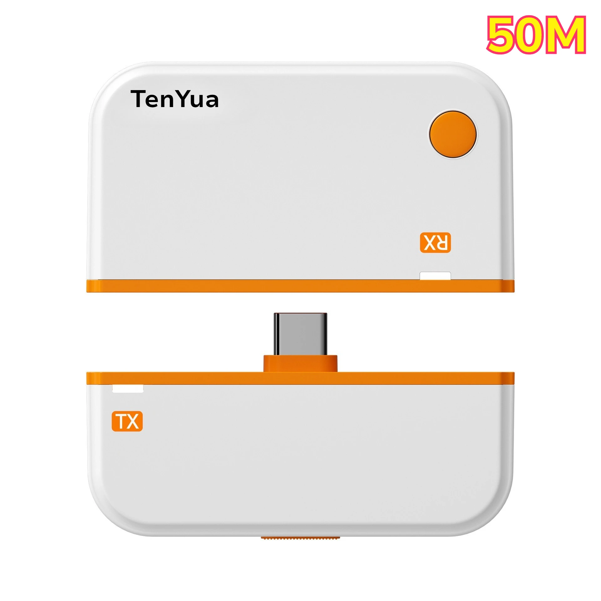 Type-C Wireless Video transceiver HD Wireless Video Transmitter Receiver Extender Adapter for Laptop TV PC Phone